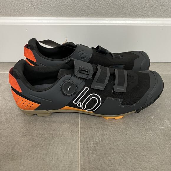 Adidas Five Ten Kestrel Boa Men’s 13 Orange Clipless MTB Cycling Shoes HQ3549 - Picture 1 of 5